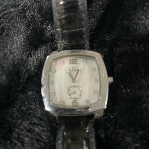 Elegant Skagen mother of pearl Silver Women's Watch